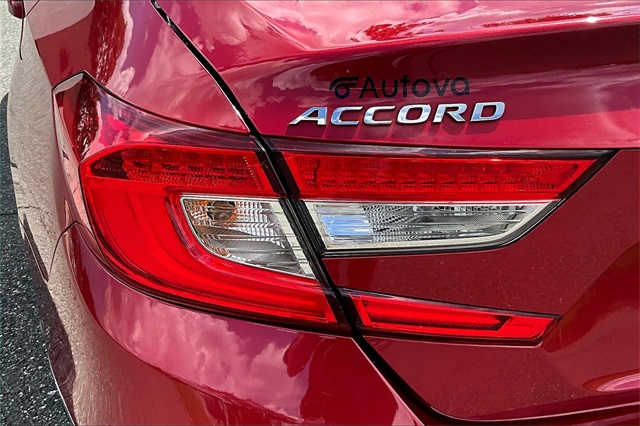 2021 Red Honda Accord Sedan EX-L FWD Sedan