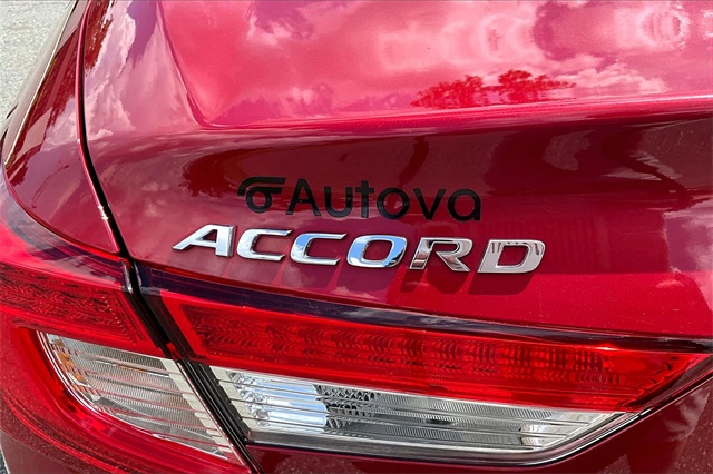2021 Red Honda Accord Sedan EX-L FWD Sedan
