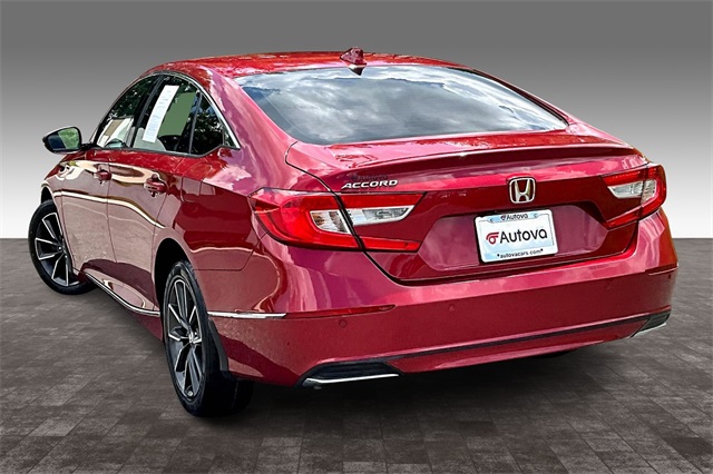 2021 Red Honda Accord Sedan EX-L FWD Sedan