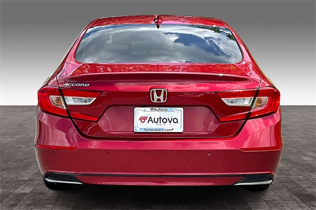 2021 Red Honda Accord Sedan EX-L FWD Sedan