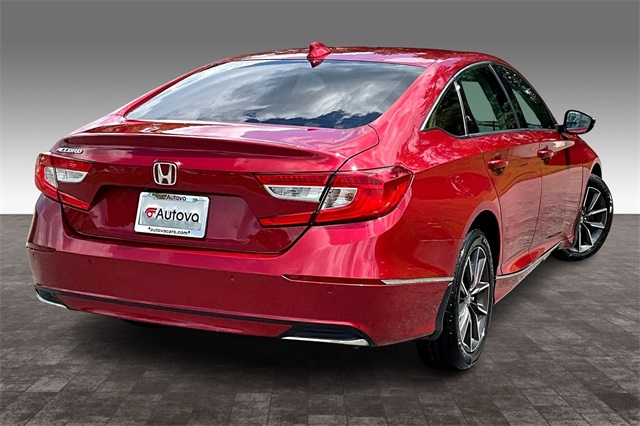 2021 Red Honda Accord Sedan EX-L FWD Sedan