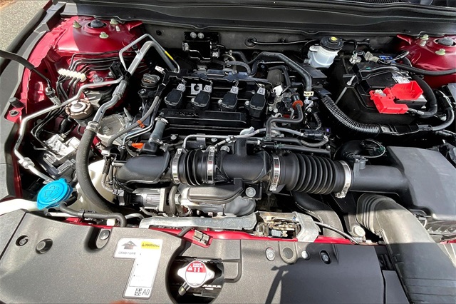 2021 Red Honda Accord Sedan EX-L FWD Sedan