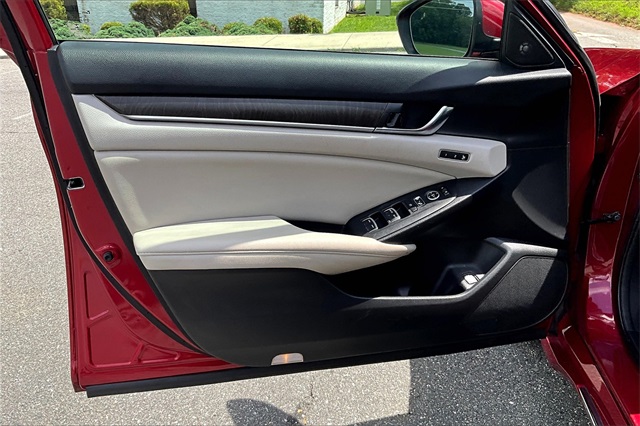 2021 Red Honda Accord Sedan EX-L FWD Sedan
