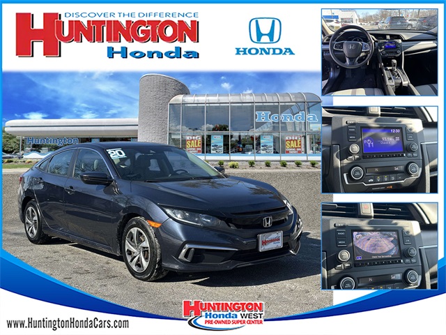 used 2020 Honda Civic car, priced at $17,444