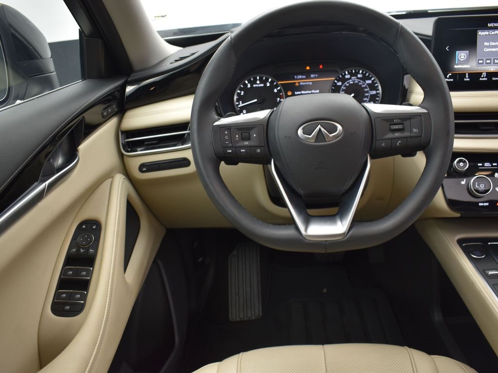 2024 Glacier White INFINITI QX60 PURE FWD SUV