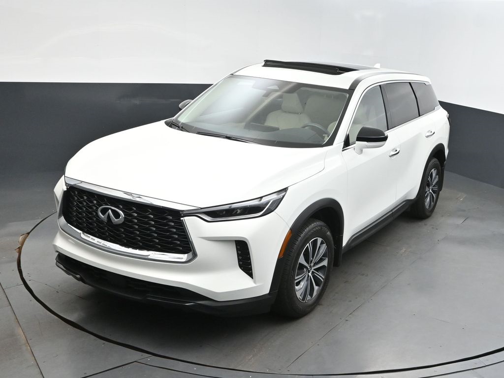 2024 Glacier White INFINITI QX60 PURE FWD SUV