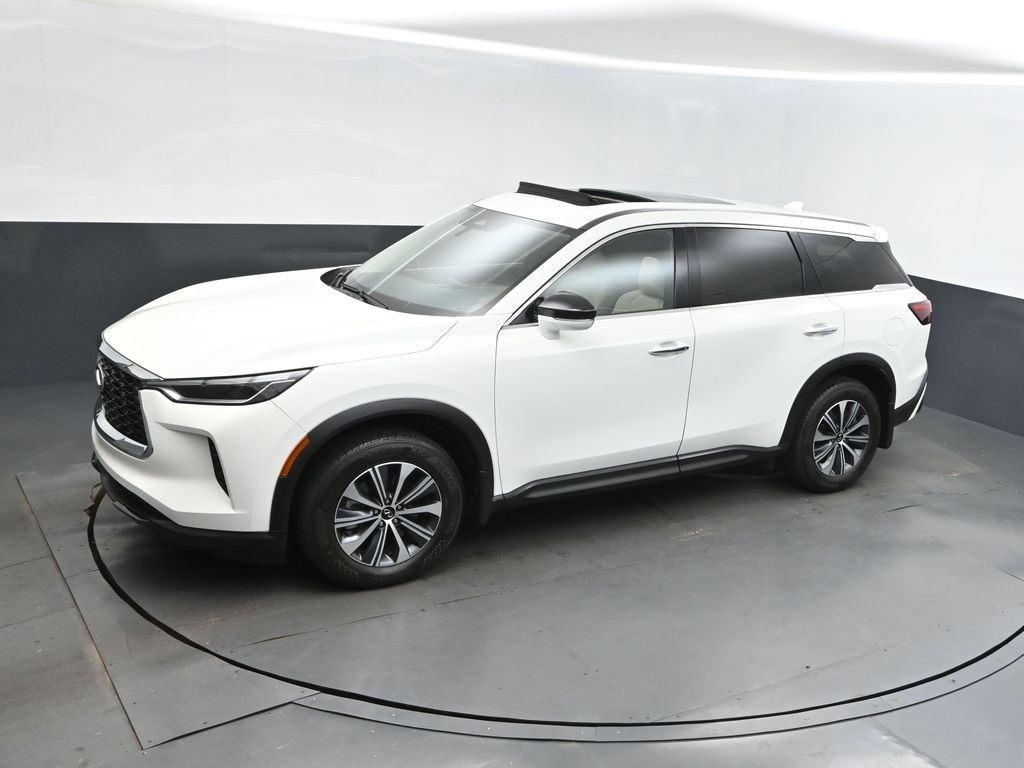 2024 Glacier White INFINITI QX60 PURE FWD SUV