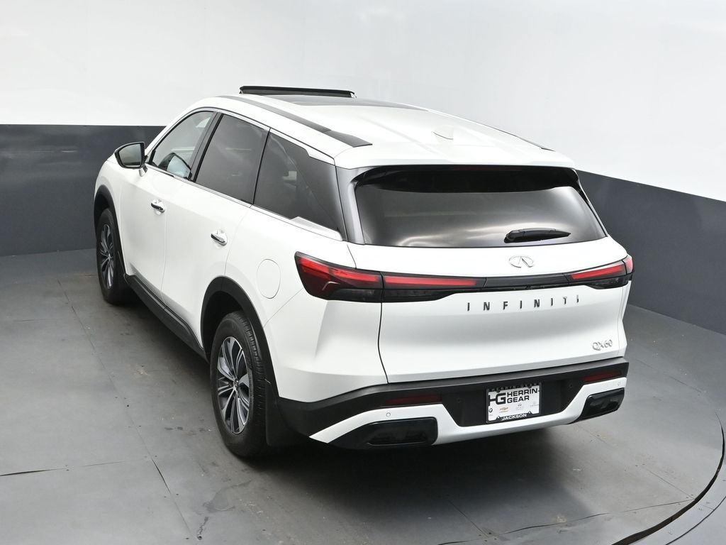 2024 Glacier White INFINITI QX60 PURE FWD SUV
