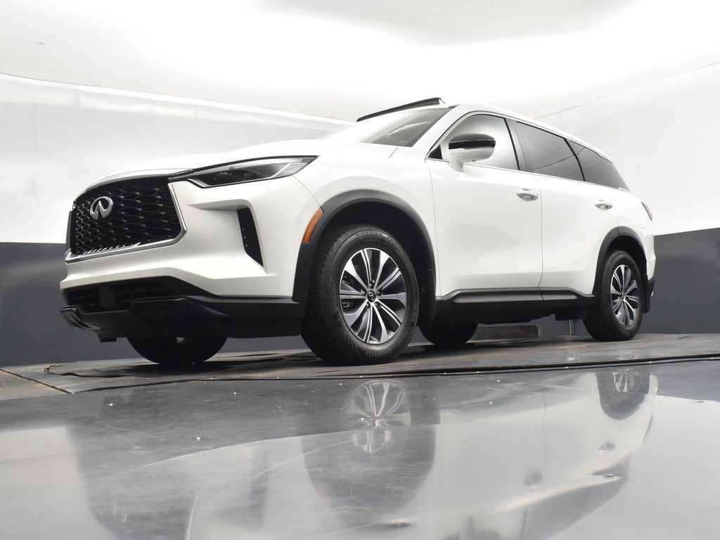 2024 Glacier White INFINITI QX60 PURE FWD SUV