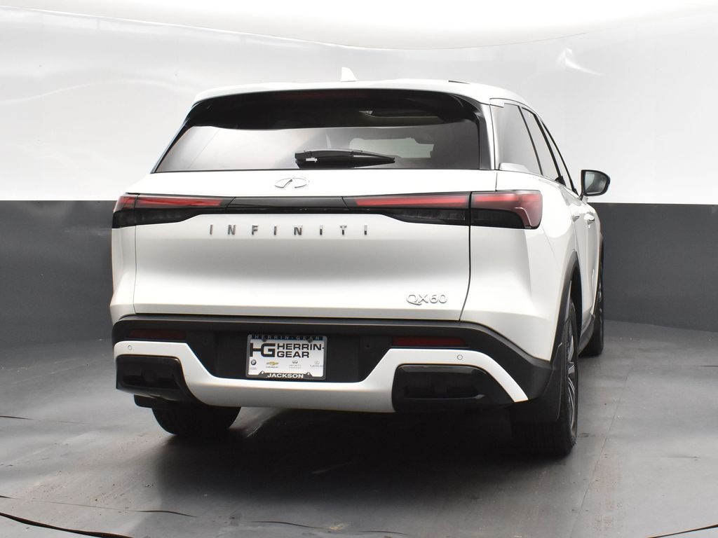 2024 Glacier White INFINITI QX60 PURE FWD SUV