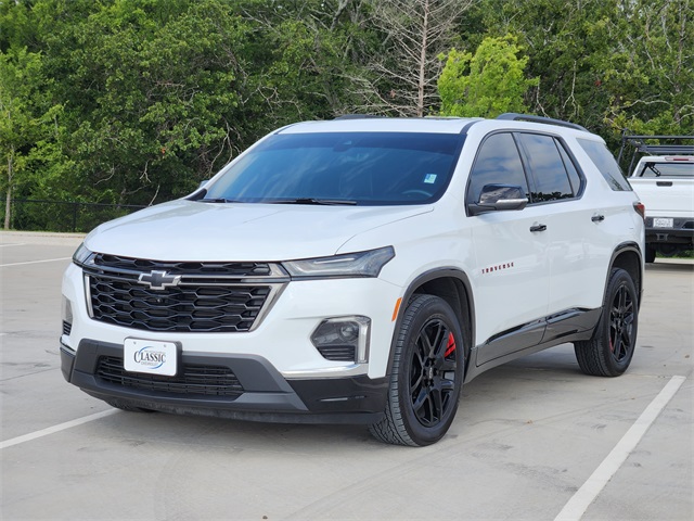 2023 Summit White Chevrolet Traverse Premier FWD SUV