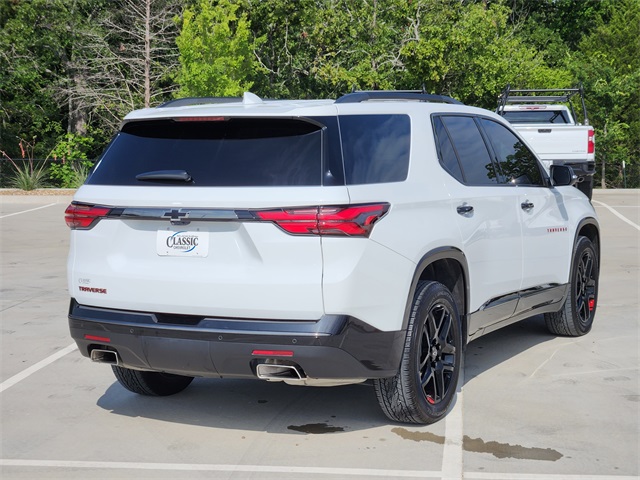 2023 Summit White Chevrolet Traverse Premier FWD SUV