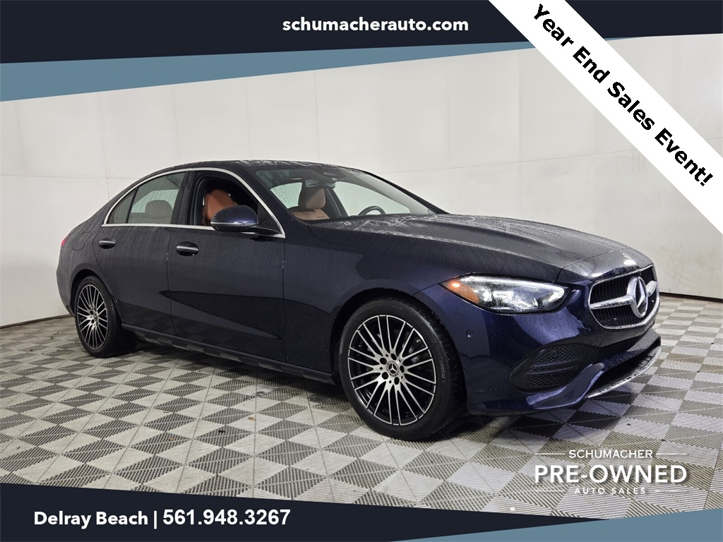 used 2023 Mercedes-Benz C-Class car, priced at $34,988