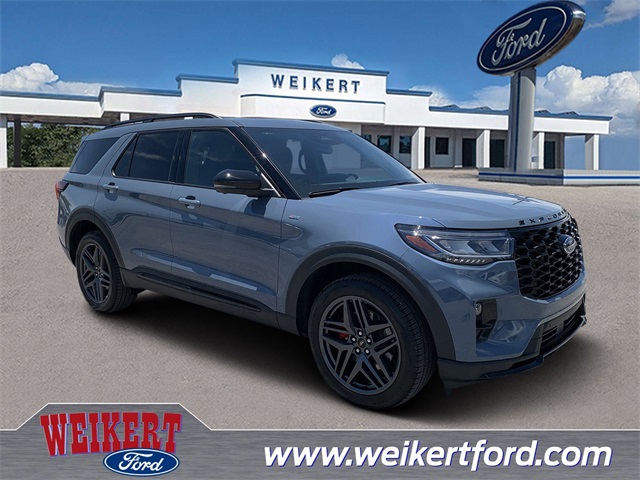 2025 Vapor Blue Ford Explorer ST-Line SUV