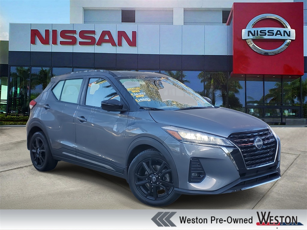used 2023 Nissan Kicks car, priced at $14,595