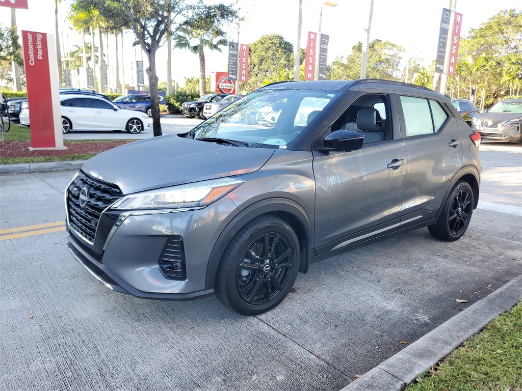 used 2023 Nissan Kicks car, priced at $14,595