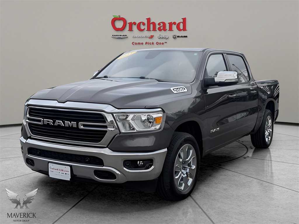 2021 Granite Crystal Metallic Clearcoat Ram 1500 Big Horn/Lone Star Truck