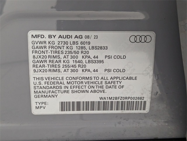 used 2024 Audi Q4 e-tron car, priced at $36,981