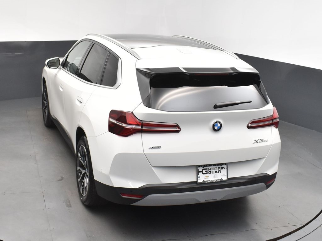 2025 Alpine White BMW X3 30 xDrive AWD SUV