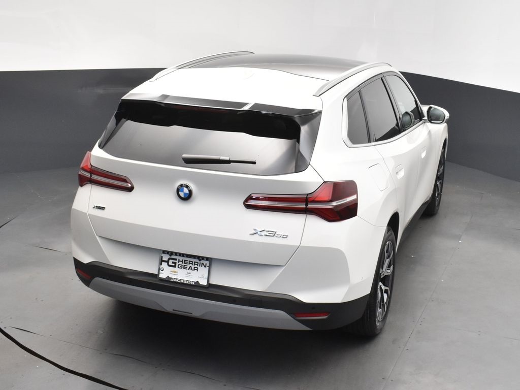 2025 Alpine White BMW X3 30 xDrive AWD SUV
