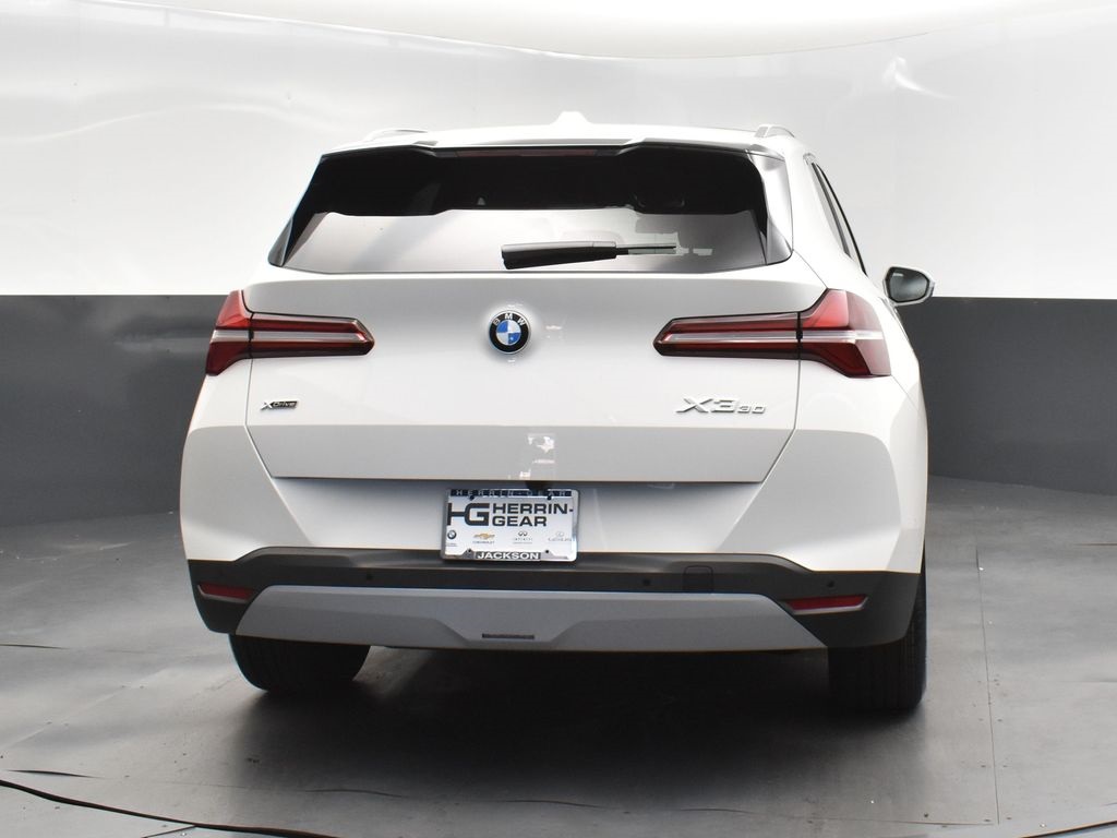 2025 Alpine White BMW X3 30 xDrive AWD SUV