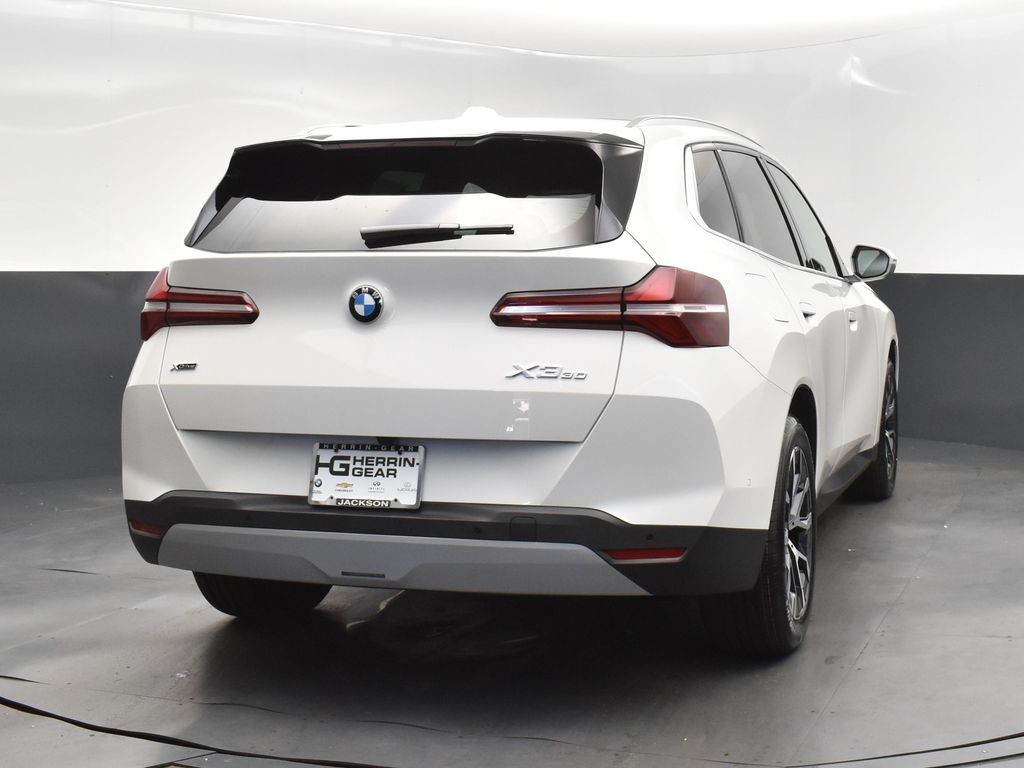 2025 Alpine White BMW X3 30 xDrive AWD SUV