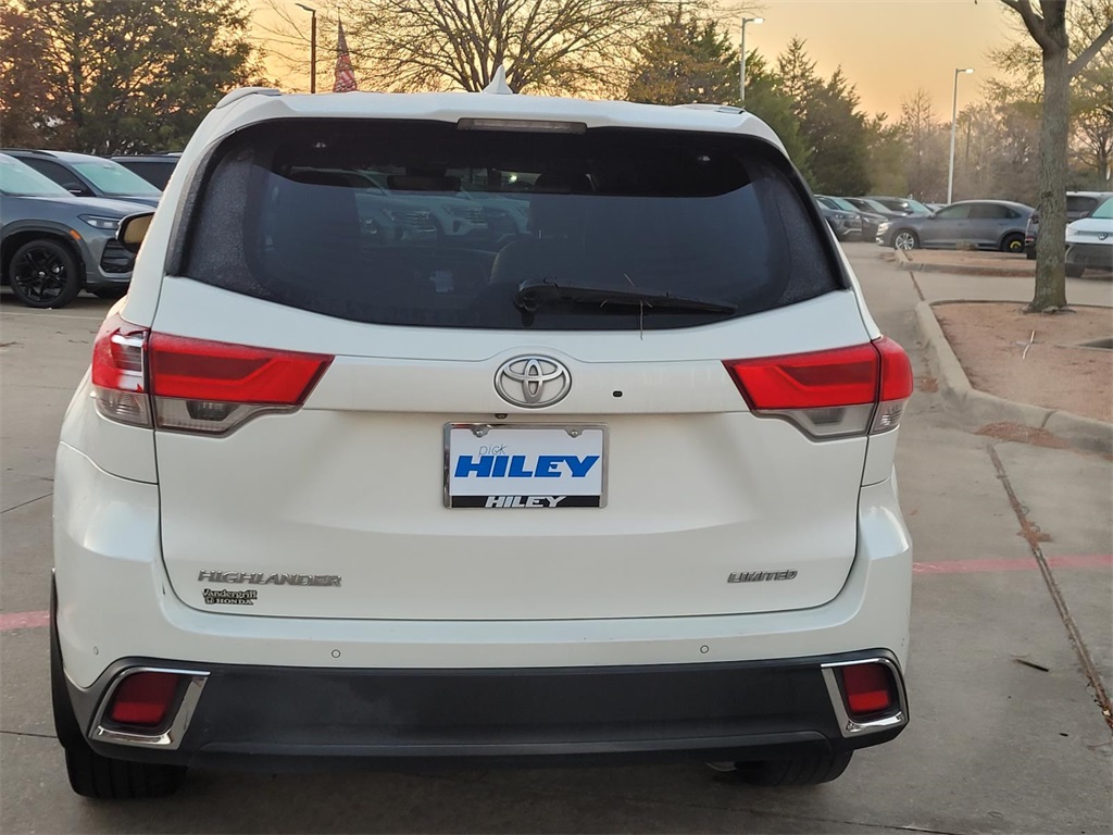 used 2019 Toyota Highlander car, priced at $19,500