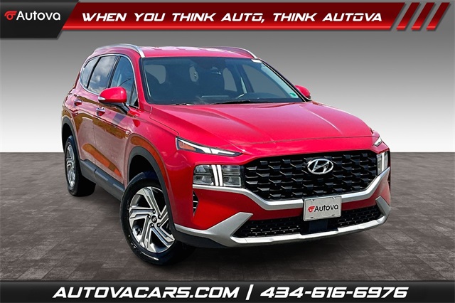 2023 Calypso Red Hyundai Santa Fe SEL AWD SUV