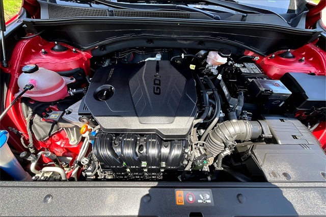 2023 Calypso Red Hyundai Santa Fe SEL AWD SUV