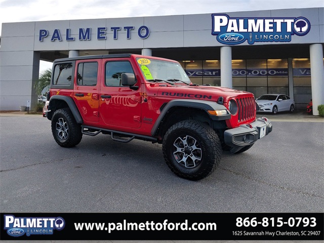 used 2021 Jeep Wrangler car, priced at $35,956