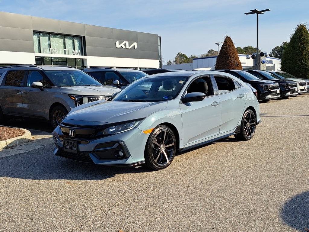 2021 Honda Civic Hatchback Sport's photo