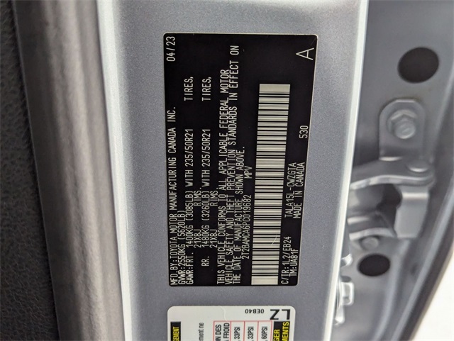 used 2023 Lexus RX car, priced at $47,481