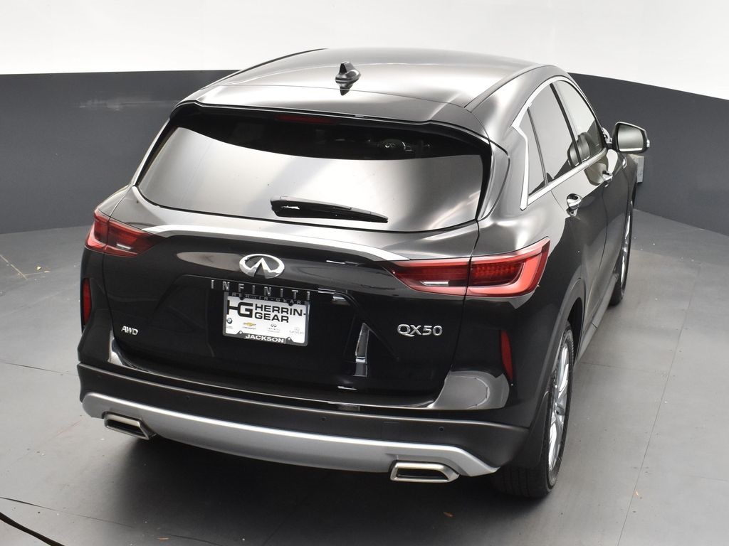 2025 Obsidian Infiniti QX50 PURE AWD SUV
