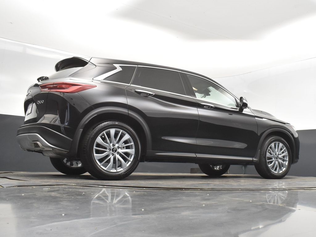 2025 Obsidian Infiniti QX50 PURE AWD SUV