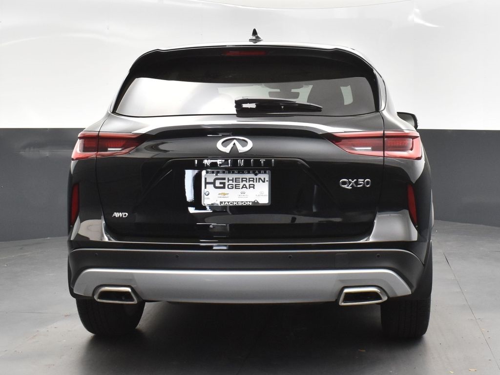 2025 Obsidian Infiniti QX50 PURE AWD SUV