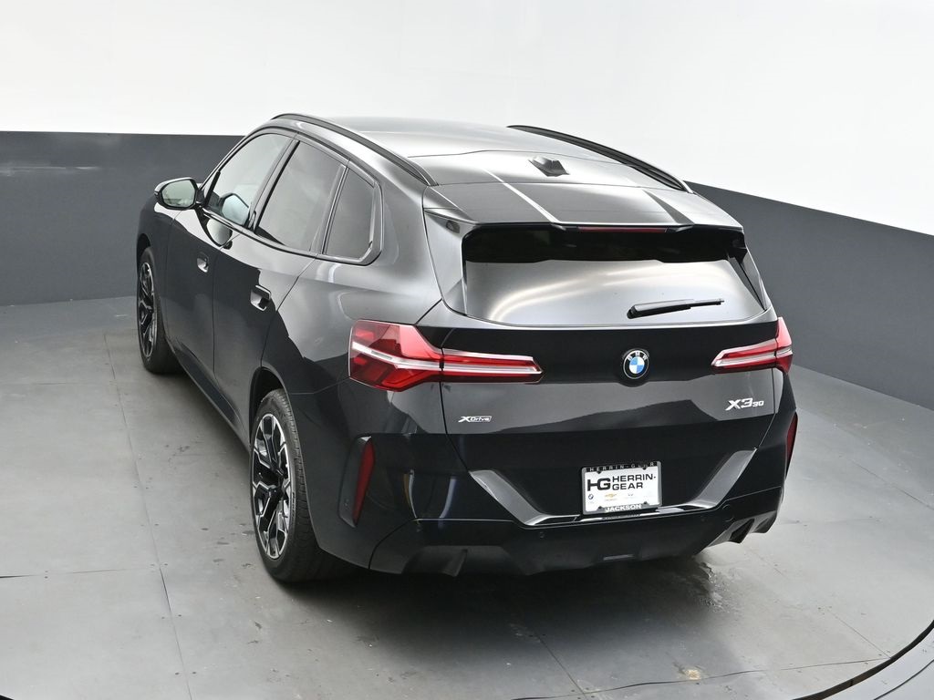 2025 Black Sapphire Metallic BMW X3 30 xDrive AWD SUV