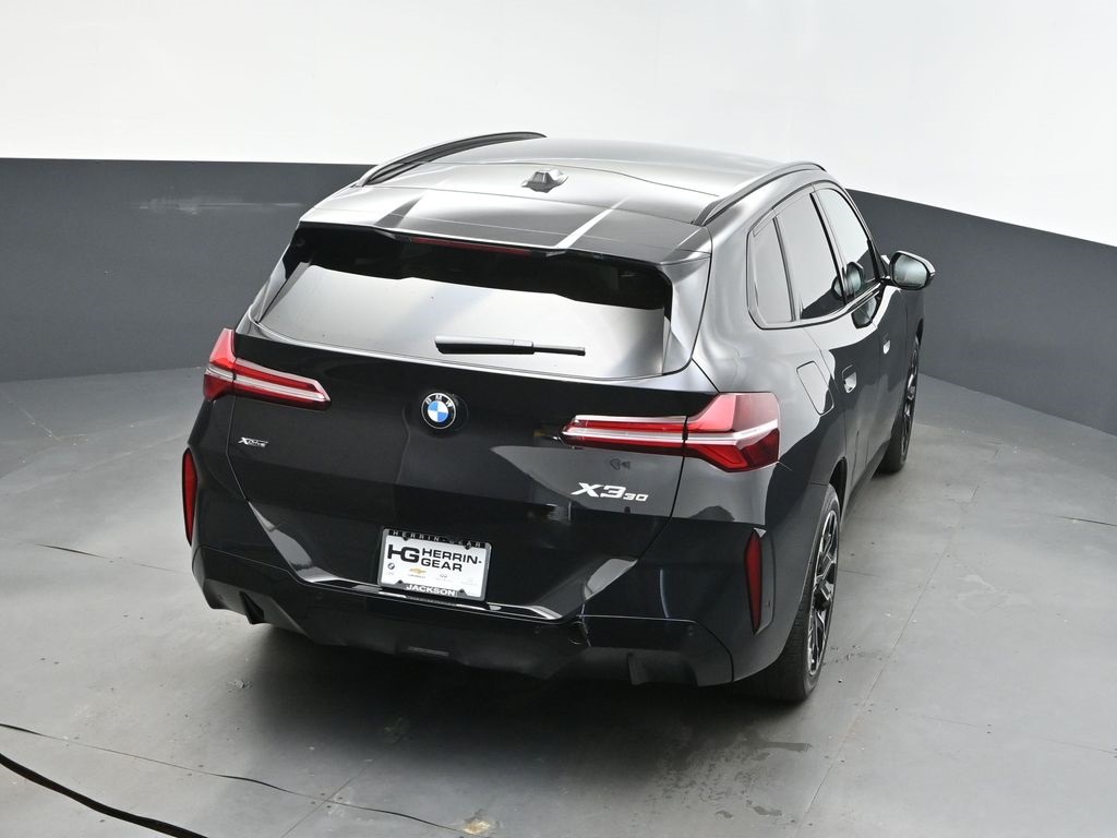 2025 Black Sapphire Metallic BMW X3 30 xDrive AWD SUV