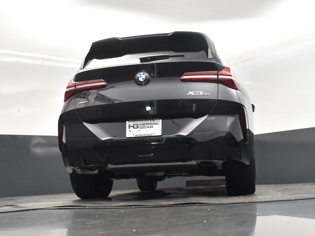 2025 Black Sapphire Metallic BMW X3 30 xDrive AWD SUV
