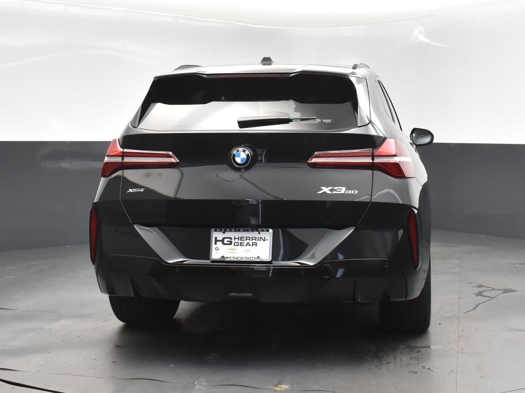 2025 Black Sapphire Metallic BMW X3 30 xDrive AWD SUV