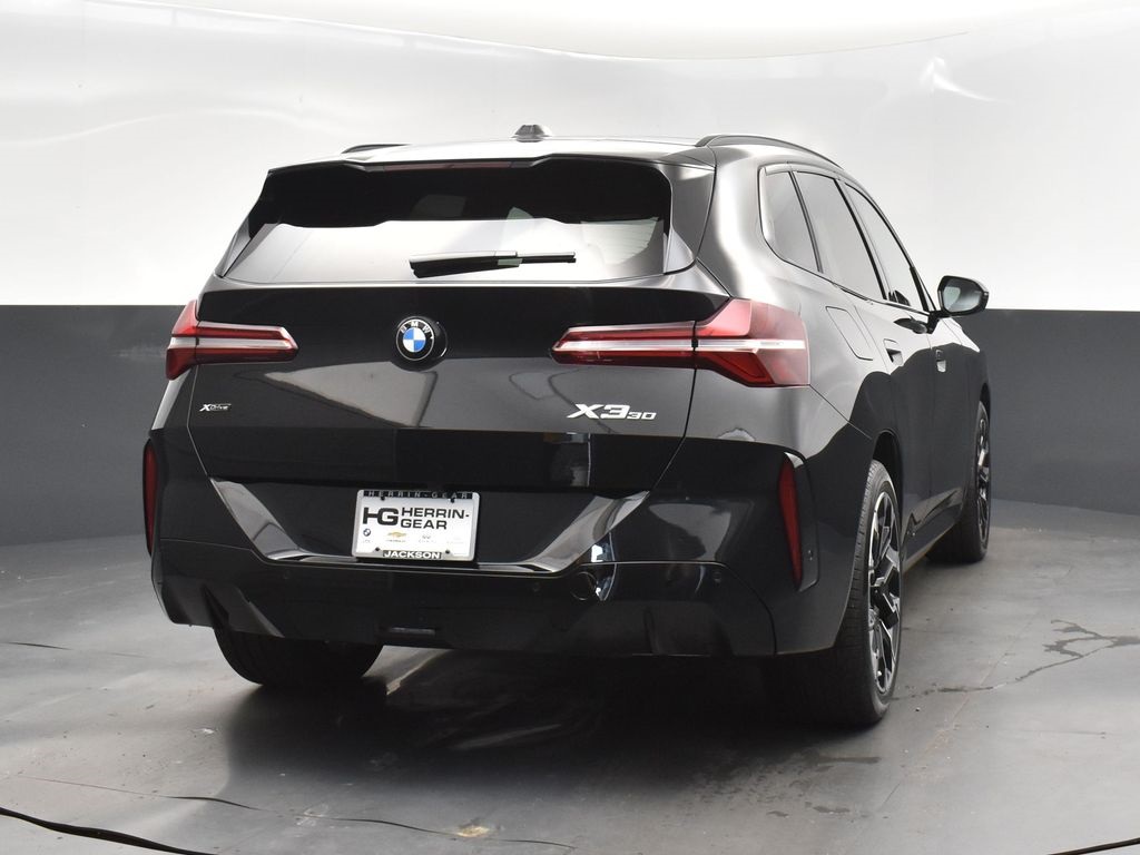 2025 Black Sapphire Metallic BMW X3 30 xDrive AWD SUV