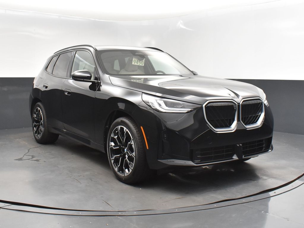 2025 Black Sapphire Metallic BMW X3 30 xDrive AWD SUV
