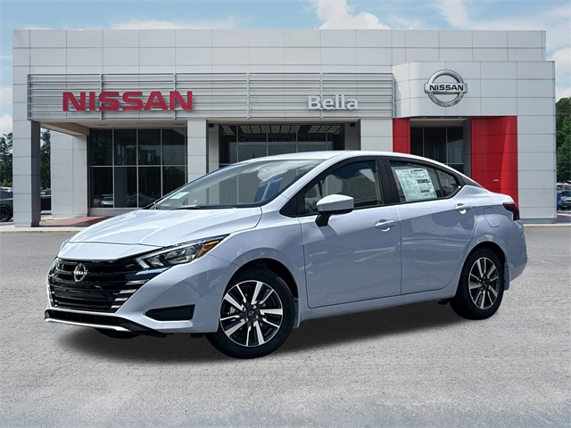 2025 Gray Sky Pearl Nissan Versa 1.6 SV FWD Sedan
