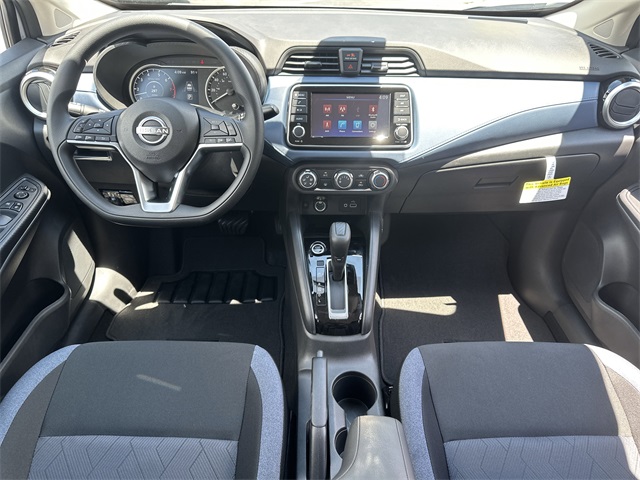 2025 Gray Sky Pearl Nissan Versa 1.6 SV FWD Sedan
