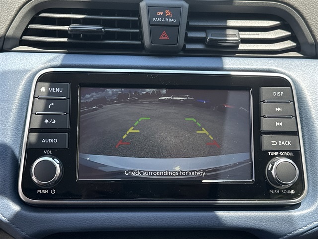 2025 Gray Sky Pearl Nissan Versa 1.6 SV FWD Sedan