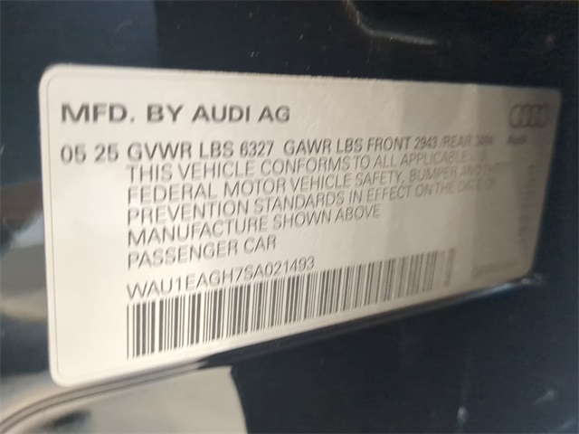 new 2025 Audi S6 Sportback e-tron car, priced at $76,100