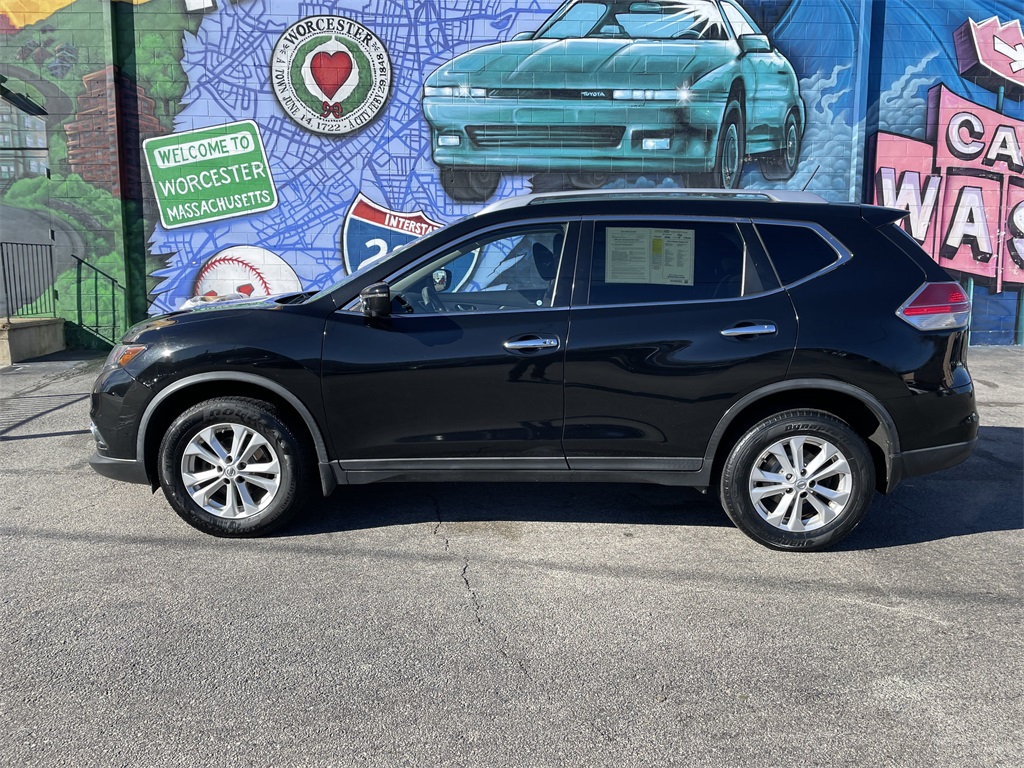 Used 2016 Nissan Rogue SV with VIN KNMAT2MVXGP639131 for sale in Worcester, MA
