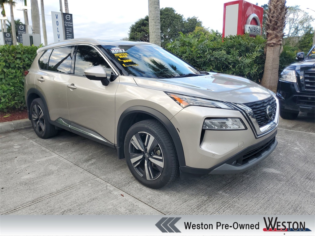 used 2021 Nissan Rogue car, priced at $21,295