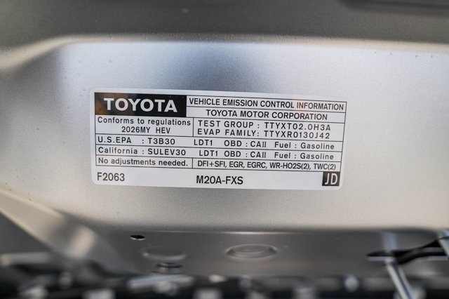 new 2026 Toyota Corolla Cross car, priced at $33,128