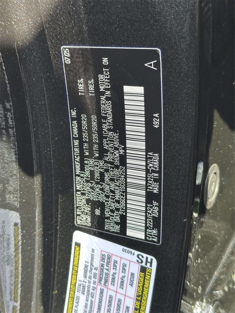 new 2025 Lexus NX car, priced at $53,994