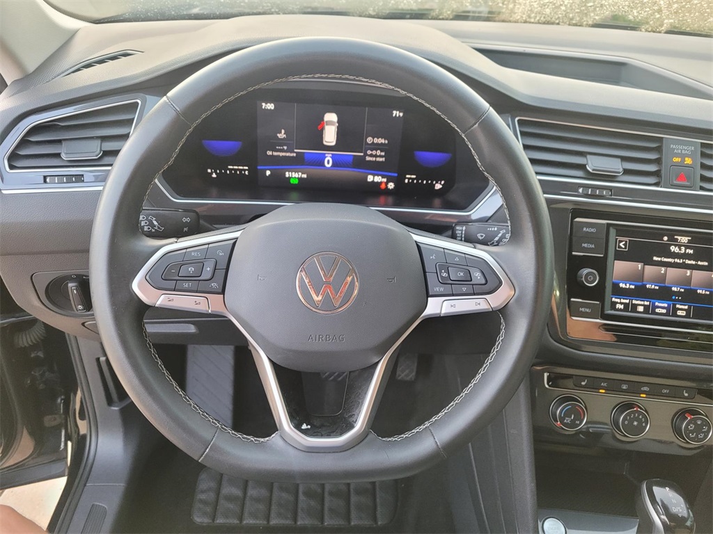 used 2022 Volkswagen Tiguan car, priced at $18,528
